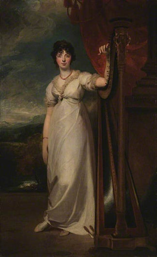 劳拉·多萝西娅·罗斯小姐（弗朗西斯·罗伯逊夫人） Miss Laura Dorothea Ross (Mrs Francis Robertson) (1804)，托马斯·劳伦斯