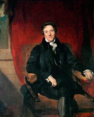 约翰·索恩爵士，76岁 Sir John Soane, Aged 76 (1829)，托马斯·劳伦斯