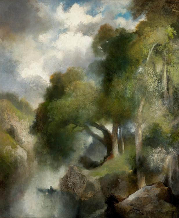 加州景观 California Landscape (1924; United States  )，托马斯·莫兰