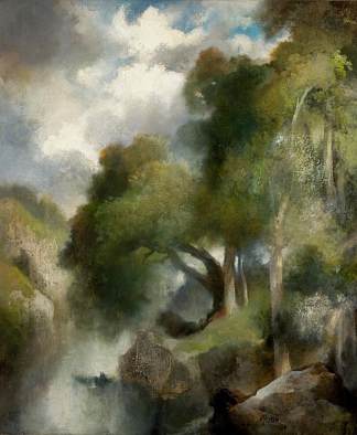 加州景观 California Landscape (1924; United States                     )，托马斯·莫兰