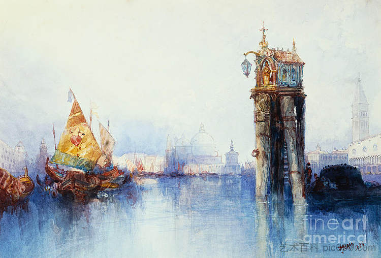 威尼斯 Venice，托马斯·莫兰