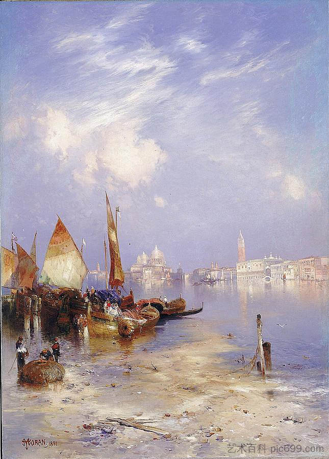 威尼斯风光 A View of Venice，托马斯·莫兰