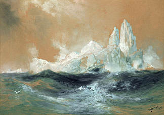 冰山 Icebergs，托马斯·莫兰