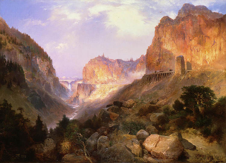 黄石金门酒店 The Golden Gate Yellowstone，托马斯·莫兰