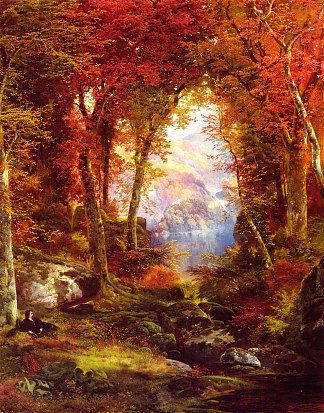 树下 Under the Trees (1865)，托马斯·莫兰