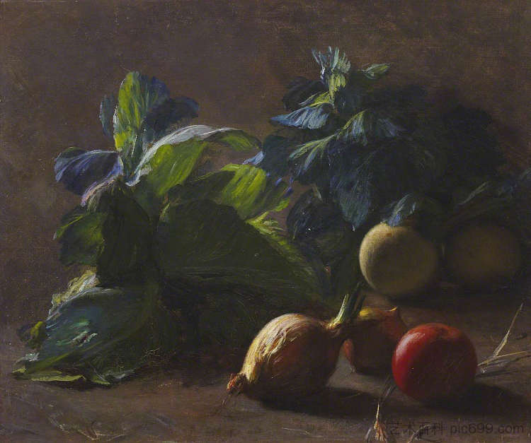 蔬菜 Vegetables (1867)，托马斯·斯图尔特·史密斯