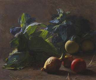 蔬菜 Vegetables (1867)，托马斯·斯图尔特·史密斯