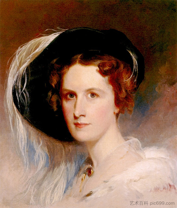 安·比德尔·霍普金森 Ann Biddle Hopkinson (1834)，托马斯·苏利