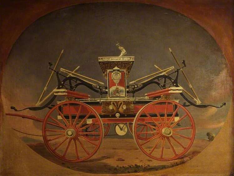 消防轮机发动机“费尔芒特” Fire Steamer Engine 'Fairmount' (1854)，托马斯·苏利