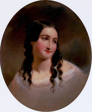 《一个女人的肖像》，莎拉·拜尔利 Portrait of a Woman, Sarah Byerly，托马斯·苏利