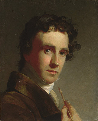 艺术家肖像 Portrait of the Artist (1821)，托马斯·苏利