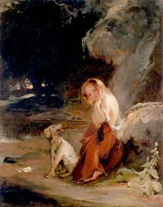 迷失的孩子 The Lost Child (1837)，托马斯·苏利