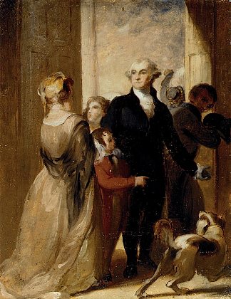 华盛顿家庭 Washington Family (1850)，托马斯·苏利
