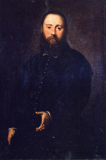 阿戈斯蒂诺·多里亚的肖像 Portrait of Agostino Doria (1550 - 1553)，丁托莱托