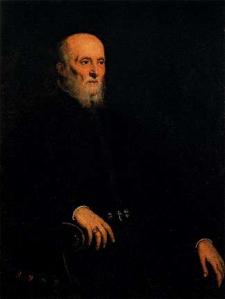 阿尔维斯·科尔纳罗的肖像 Portrait of Alvise Cornaro (1560 – 1565)，丁托莱托