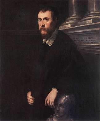 乔瓦尼·保罗·科尔纳罗的肖像 Portrait of Giovanni Paolo Cornaro (1561)，丁托莱托