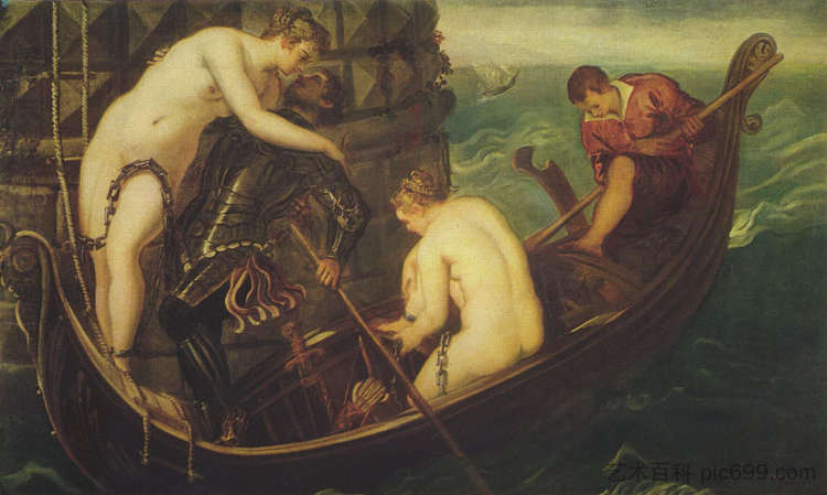 营救阿尔西诺 Rescue of Arsinoe,丁托莱托