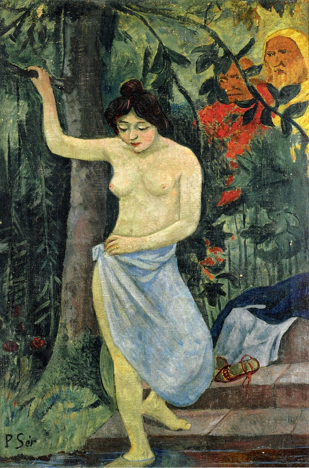 苏珊娜和长老 Susanna and the Elders (c.1555)，丁托莱托