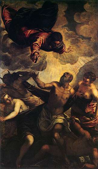 圣安东尼的诱惑 The Temptation of St Anthony (c.1577)，丁托莱托