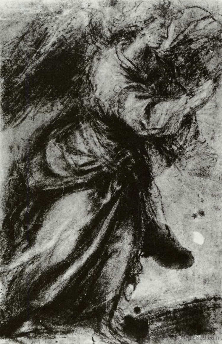 天使报喜 Angel of the Annunciation (c.1560),提香·韦切利奥