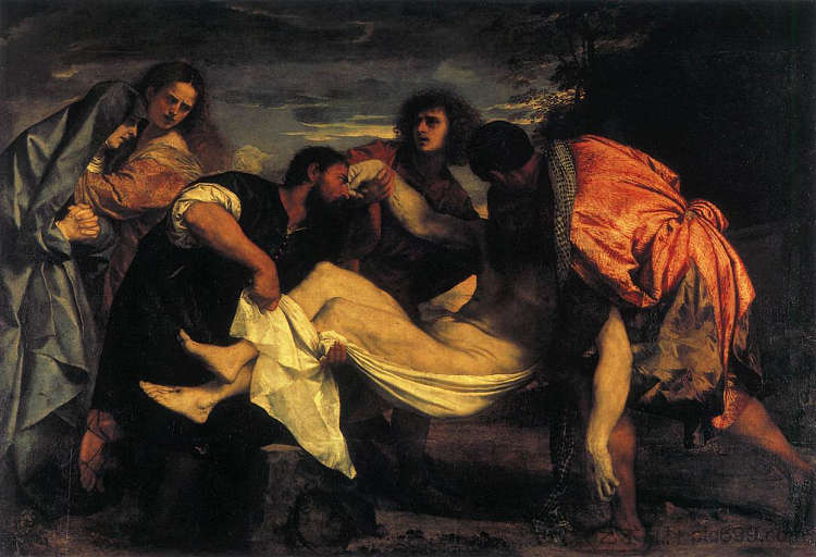 埋葬基督 Entombment of Christ (1523 - 1526),提香·韦切利奥