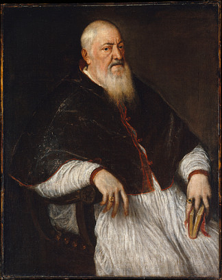 菲利波·阿奇托 Filippo Archinto (c.1550)，提香·韦切利奥