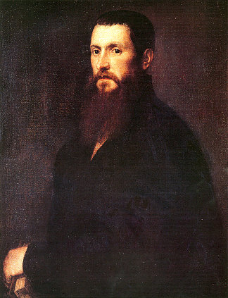 丹尼尔·巴巴罗的画作 Painting of Daniele Barbaro (1545)，提香·韦切利奥
