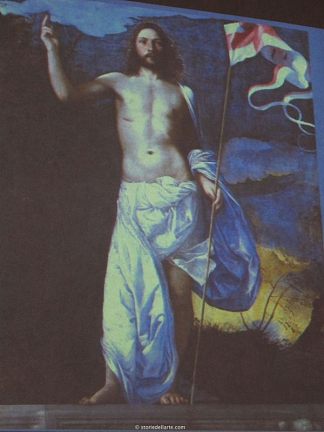 复活的基督 Risen Christ (c.1511)，提香·韦切利奥