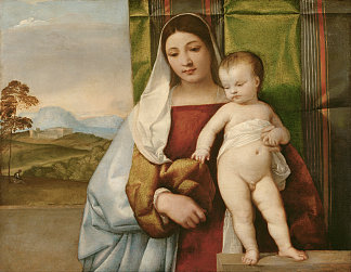 吉普赛麦当娜 The Gipsy Madonna (1510 – 1511)，提香·韦切利奥