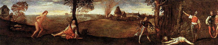 波利多罗斯的传说 The Legend of Polydorus (1505 - 1510),提香·韦切利奥