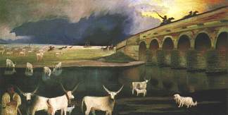 霍尔托巴吉河上的风暴 Storm on the Hortobágy (1903)，蒂瓦达·科斯塔·琼特瓦利