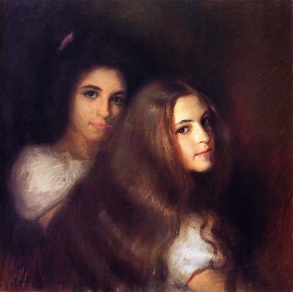 伊丽莎白和卡门·平肖夫 Elizabeth and Carmen Pinschof (1900)，汤姆·罗伯茨