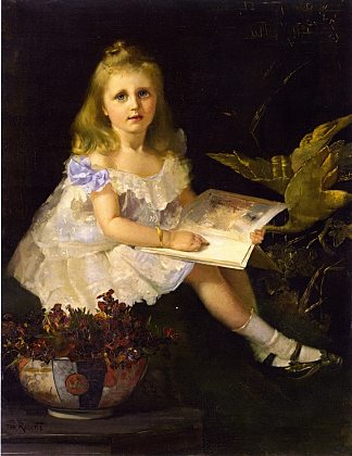 路易丝，L.I.史密斯阁下的女儿 Louise, Daughter of the Hon. L. I. Smith (1888)，汤姆·罗伯茨