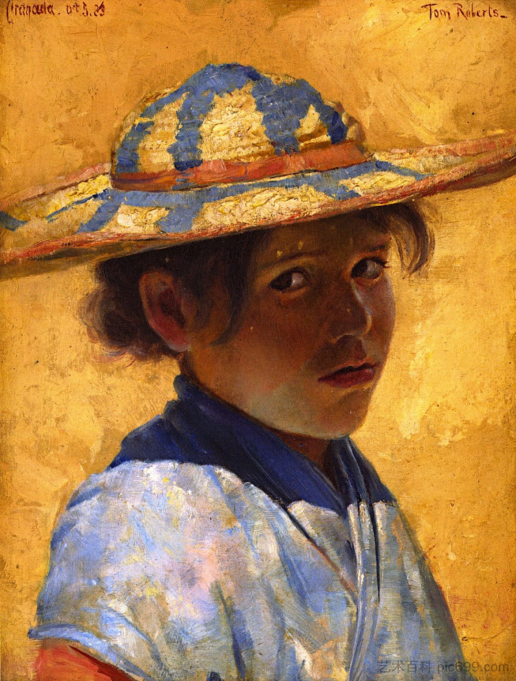 一个女孩 Una Muchacha (A Girl) (1883)，汤姆·罗伯茨