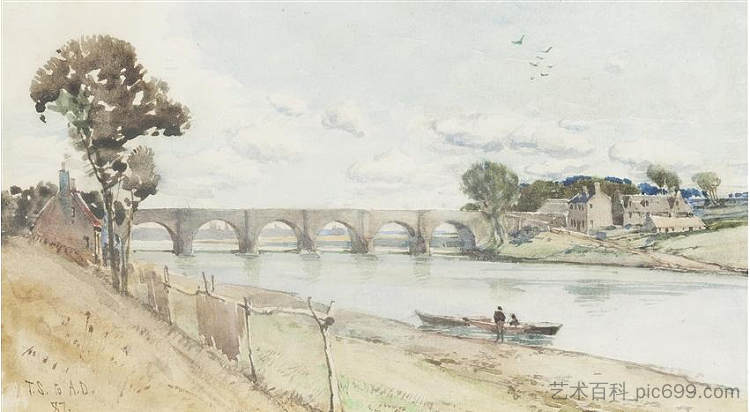 迪伊桥 - 香港仔 Bridge of Dee - Aberdeen (1887)，汤姆·斯科特