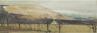 第一场雪，豪登山，塞尔柯克 The First Snow, Howden Hill, Selkirk (1918)，汤姆·斯科特
