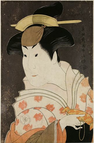 岩井半四郎四世 饰 湿护士重内 Iwai Hanshirō IV as the wet nurse Shigenoi (1794)，东洲斋写乐