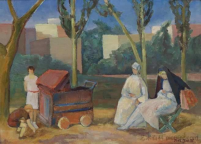 在公园里 In a Park (1935)，托芙·杨松