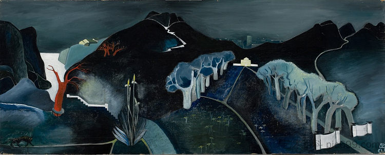 神秘景观 Mysterious Landscape (1930)，托芙·杨松