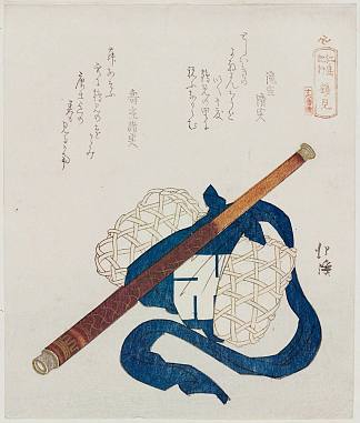 鹤见，出自《江之岛纪念品》系列 Tsurumi, from the series Souvenirs of Enoshima (1833)，鱼屋北溪