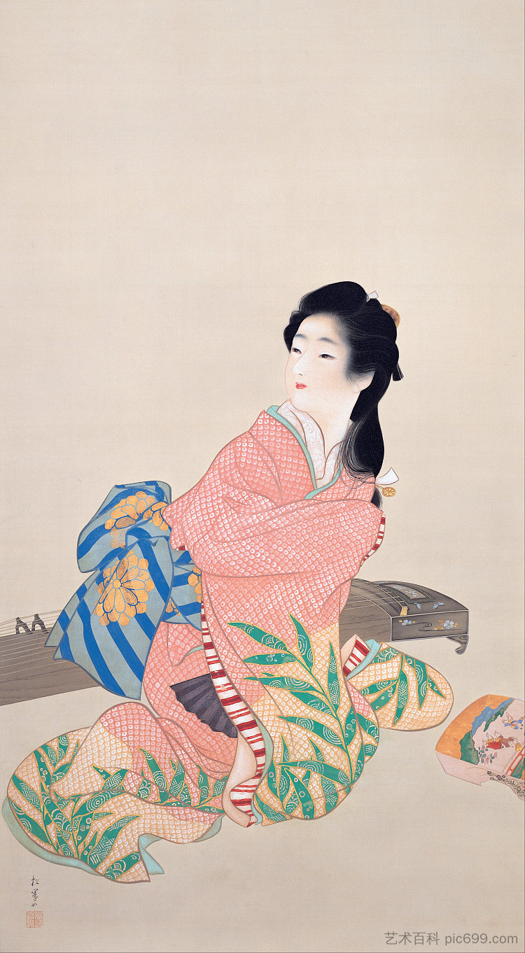 女儿美雪 Daughter Miyuki (1914; Japan ),上村松园