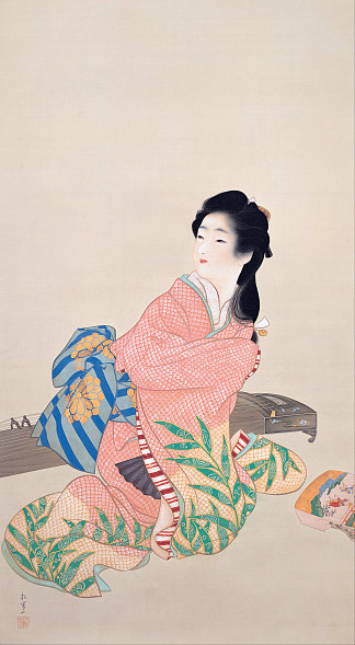 女儿美雪 Daughter Miyuki (1914; Japan                     )，上村松园