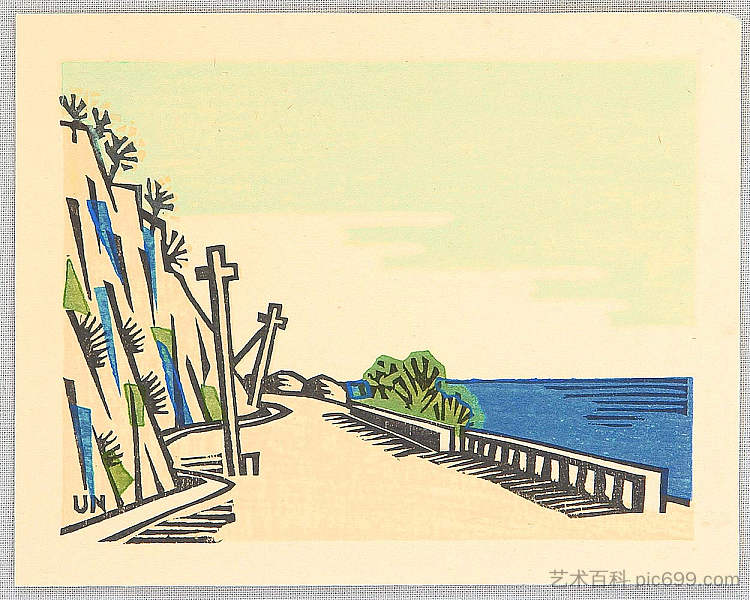 景观 Landscape (1934)，平冢运一