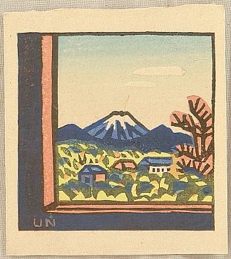 富士山 Mt. Fuji (1930)，平冢运一