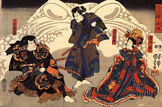 演员 The actor，歌川国芳