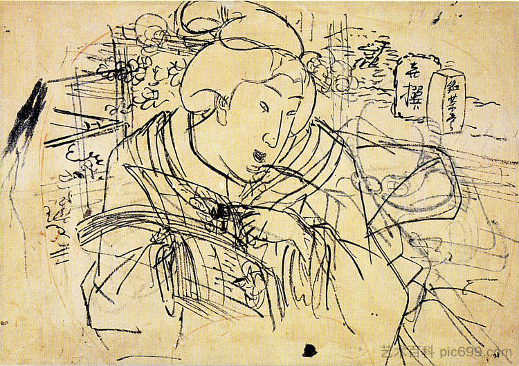 女人 Women，歌川国芳