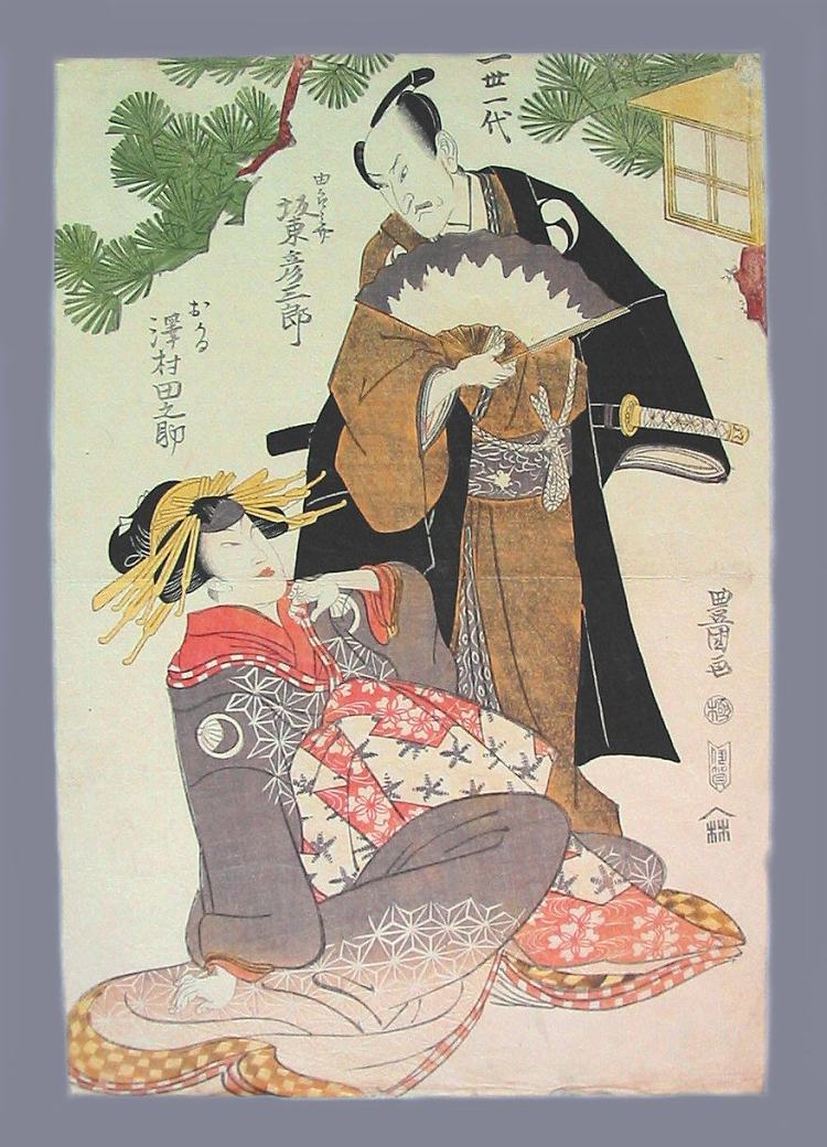 中神仓场景 Chushingura scene (1811; Japan  )，歌川丰国