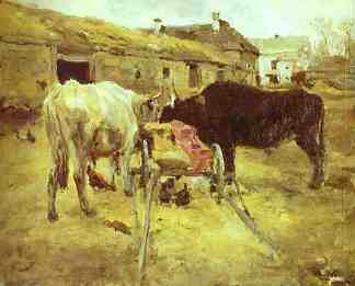 公牛 Bullocks (1885)，瓦伦丁·谢罗夫