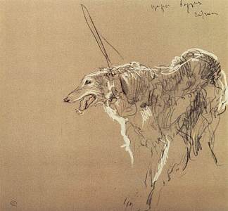 灰狗皇家狩猎 Greyhound royal hunting (1902)，瓦伦丁·谢罗夫