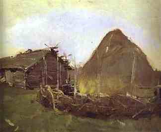 草垛 Haystack (1901)，瓦伦丁·谢罗夫